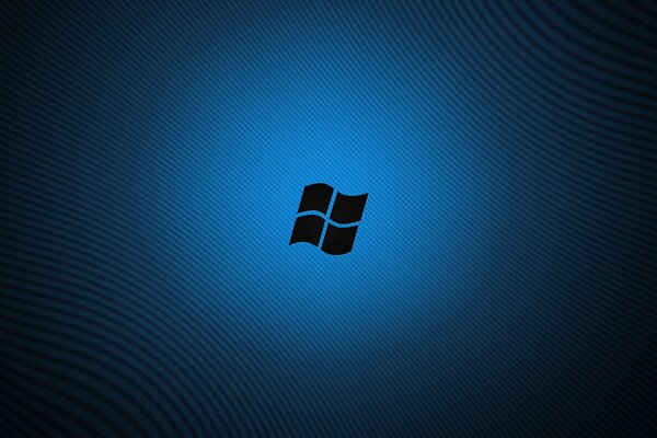 Logo windows sur fond abstrait