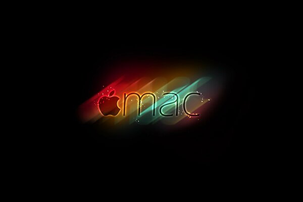 Logotipos y emblemas coloridos con estilo para mac y apple