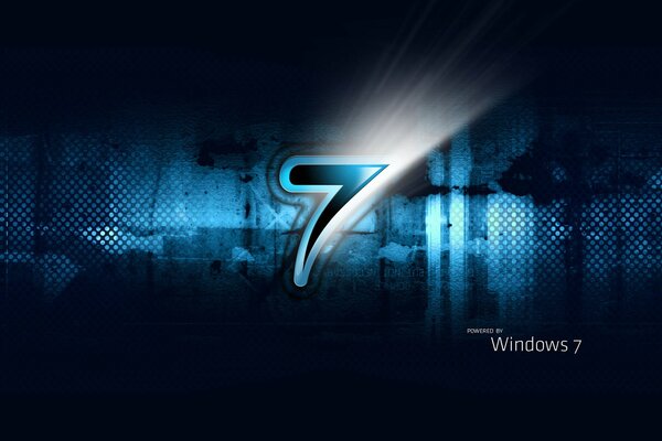 Windows with image 7 in blue