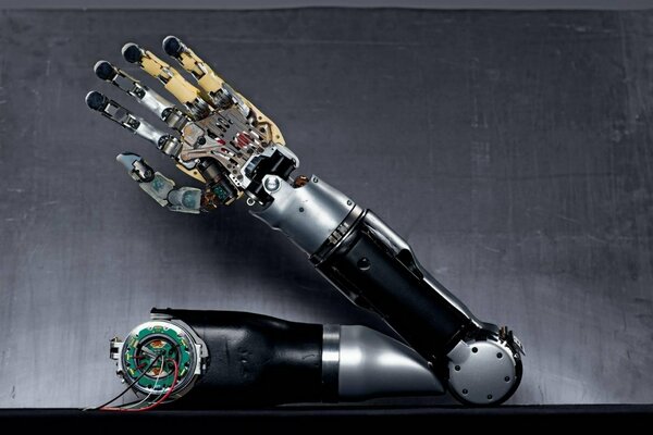 Prosthetic arm. Robot Arm