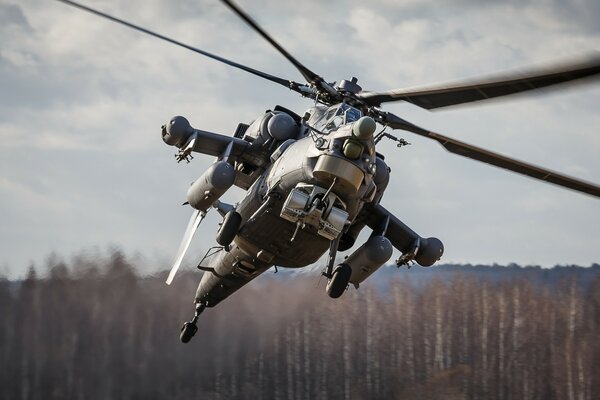 Russischer Schockhubschrauber mi 28