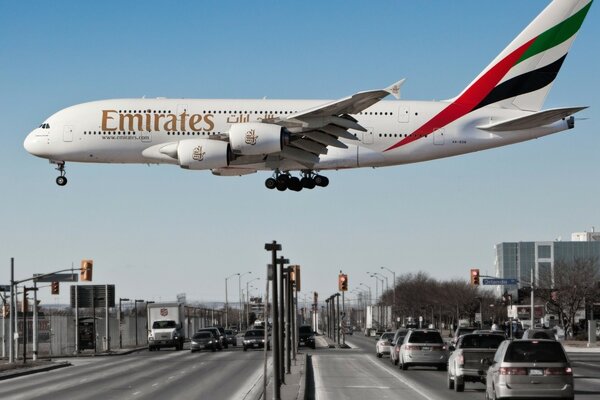 Airbus a380-Flugzeugriese für Passionierte