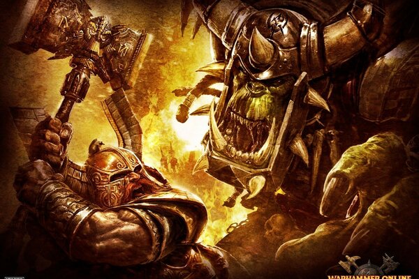 Spannendes Spiel Warhammer Online