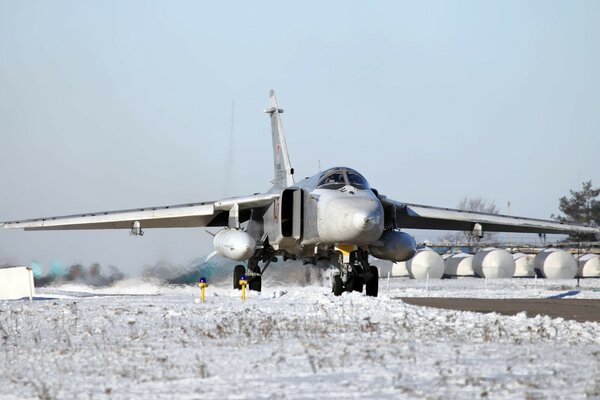 Bombardiere in prima linea sulla pista invernale