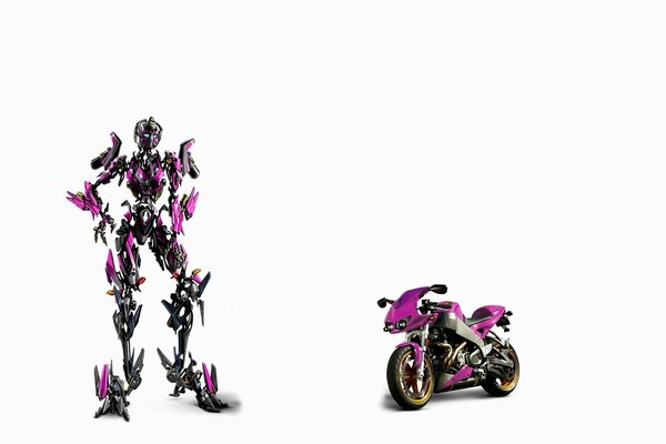 Transformers moto et son nom