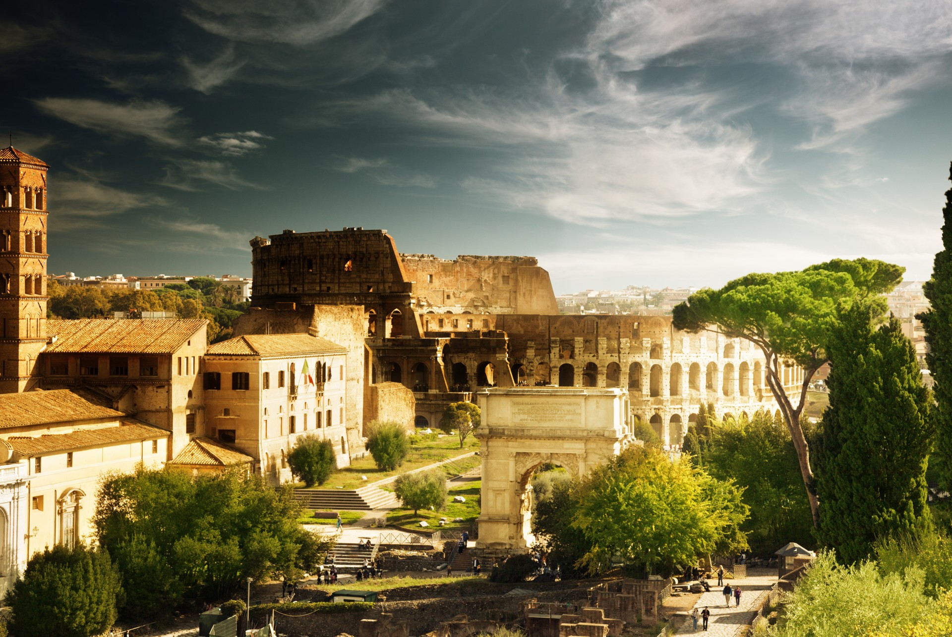 italy coliseum rome