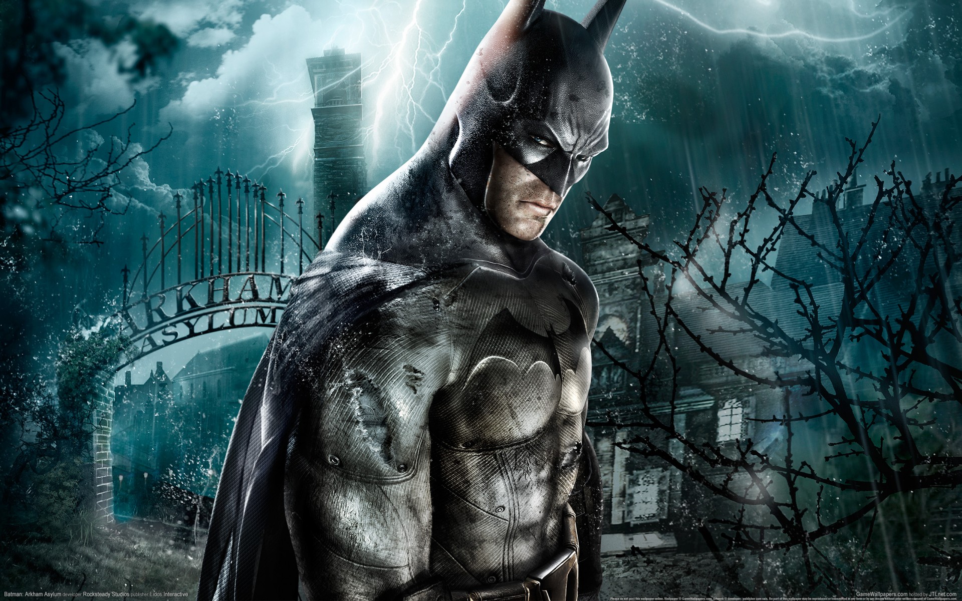 batman arkham asylum pittura casa