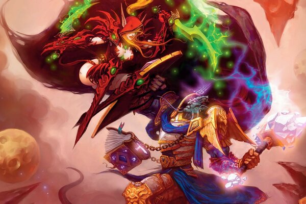 El mundo de warcraft the burning crusade batalla épica