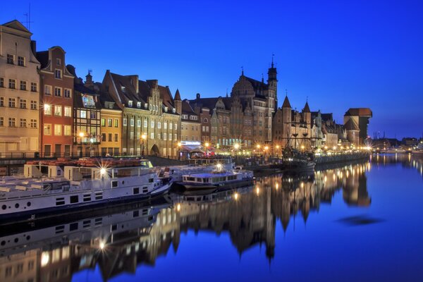 Beautiful European city in Poland