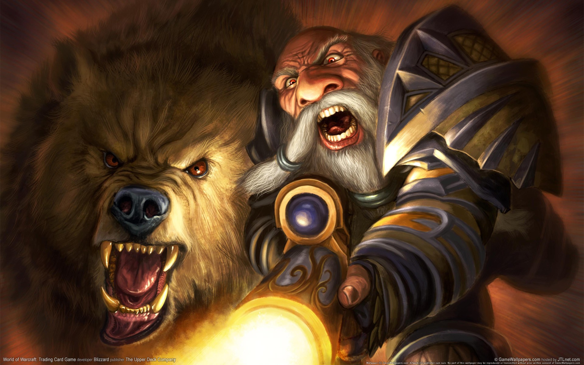 world of warcraft wow jäger zwerg haustier bär schuss schrotflinte zwerg hunte zu