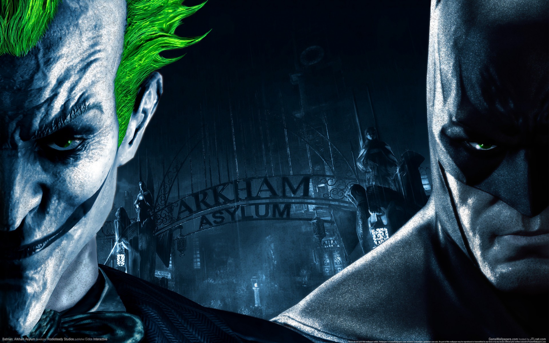 batman arkham asylum joker gate