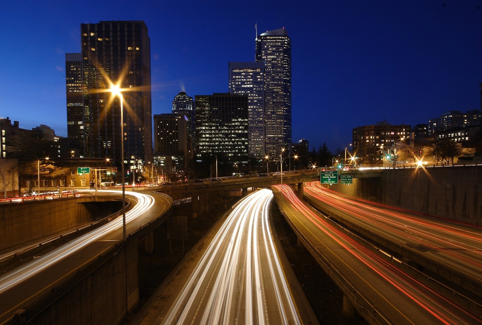 luces carretera estado de washington ee.uu. casa