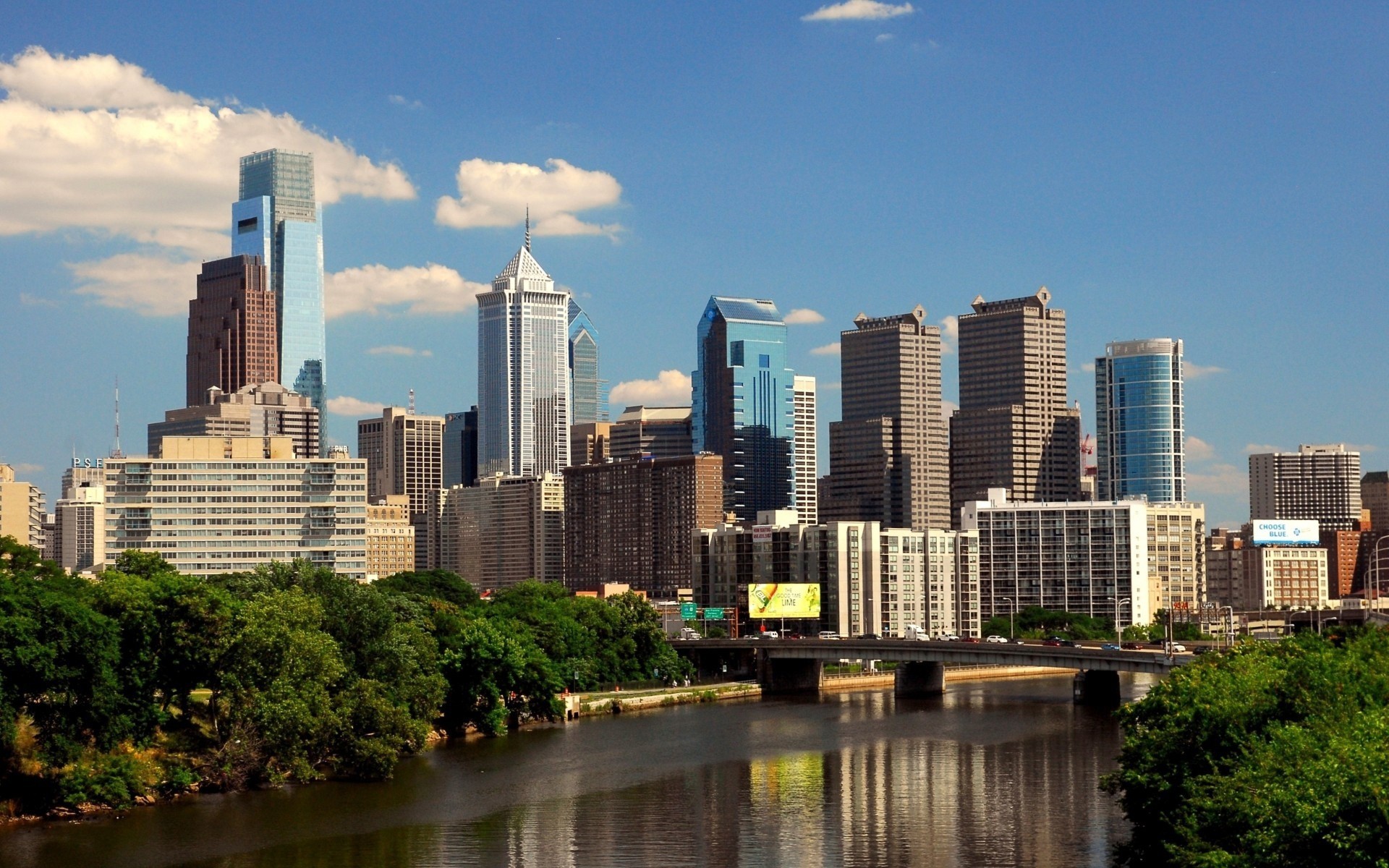 himmel blau philadelphia wasser stadt