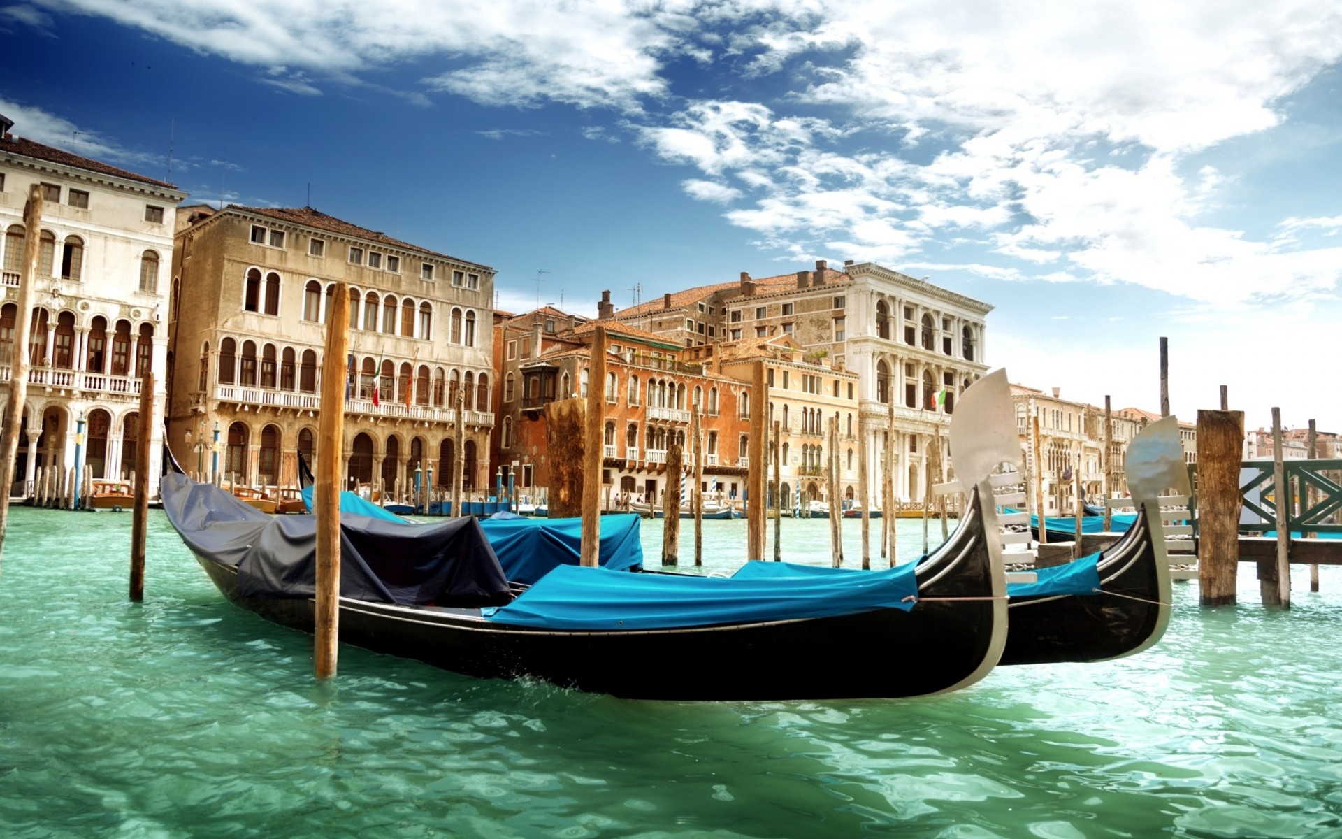 italia venecia agua góndolas canal grande gran canal