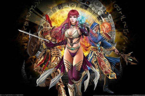 Eroi del gioco online runes of magic