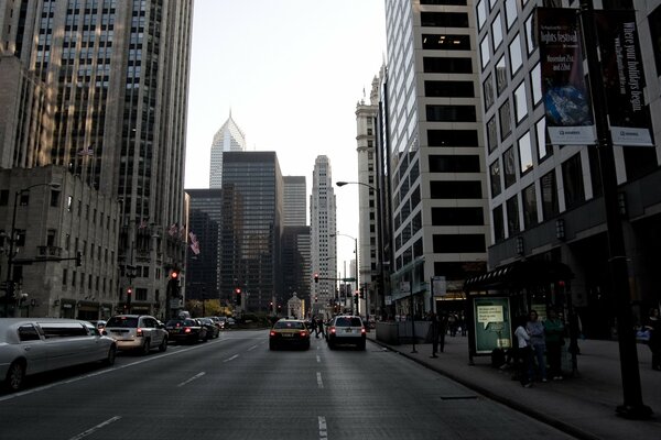 Grattacieli residenziali e uffici di Chicago