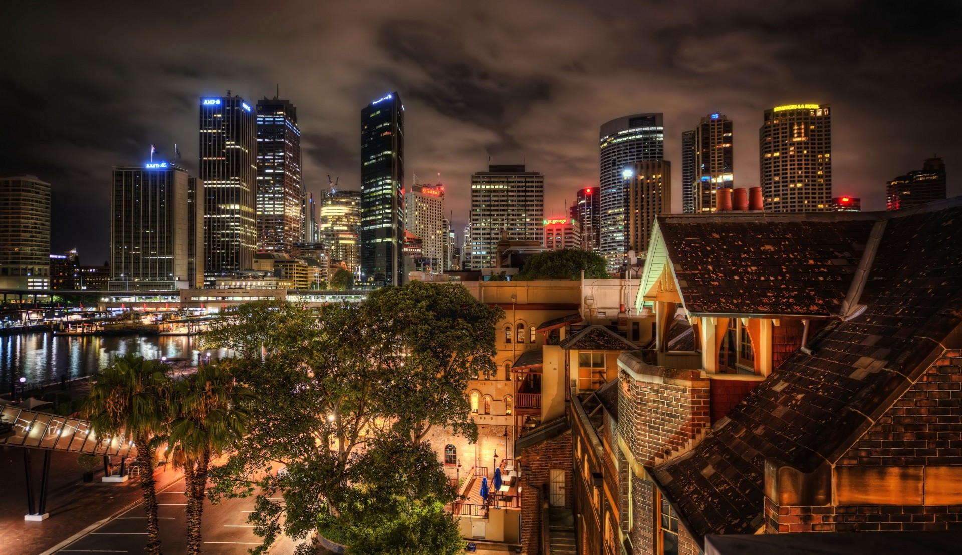 australien nacht sydney zuhause