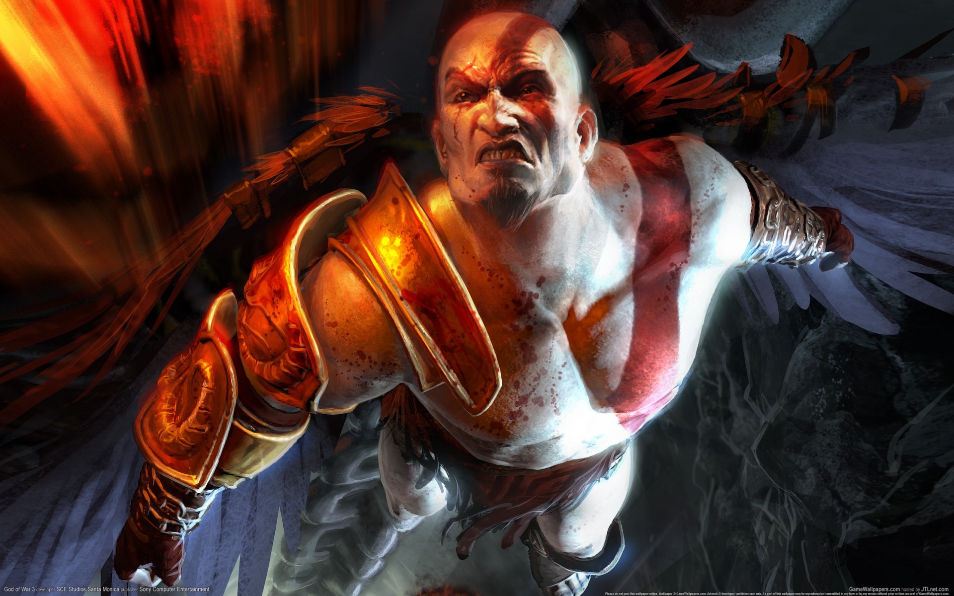 gamewallpapers dios de la guerra 3 kratos