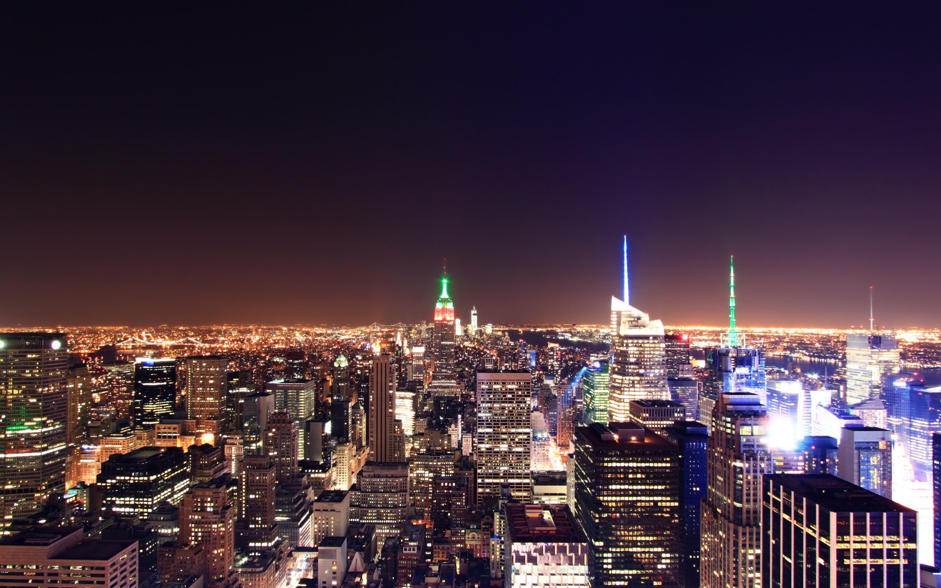 new york nuit ville