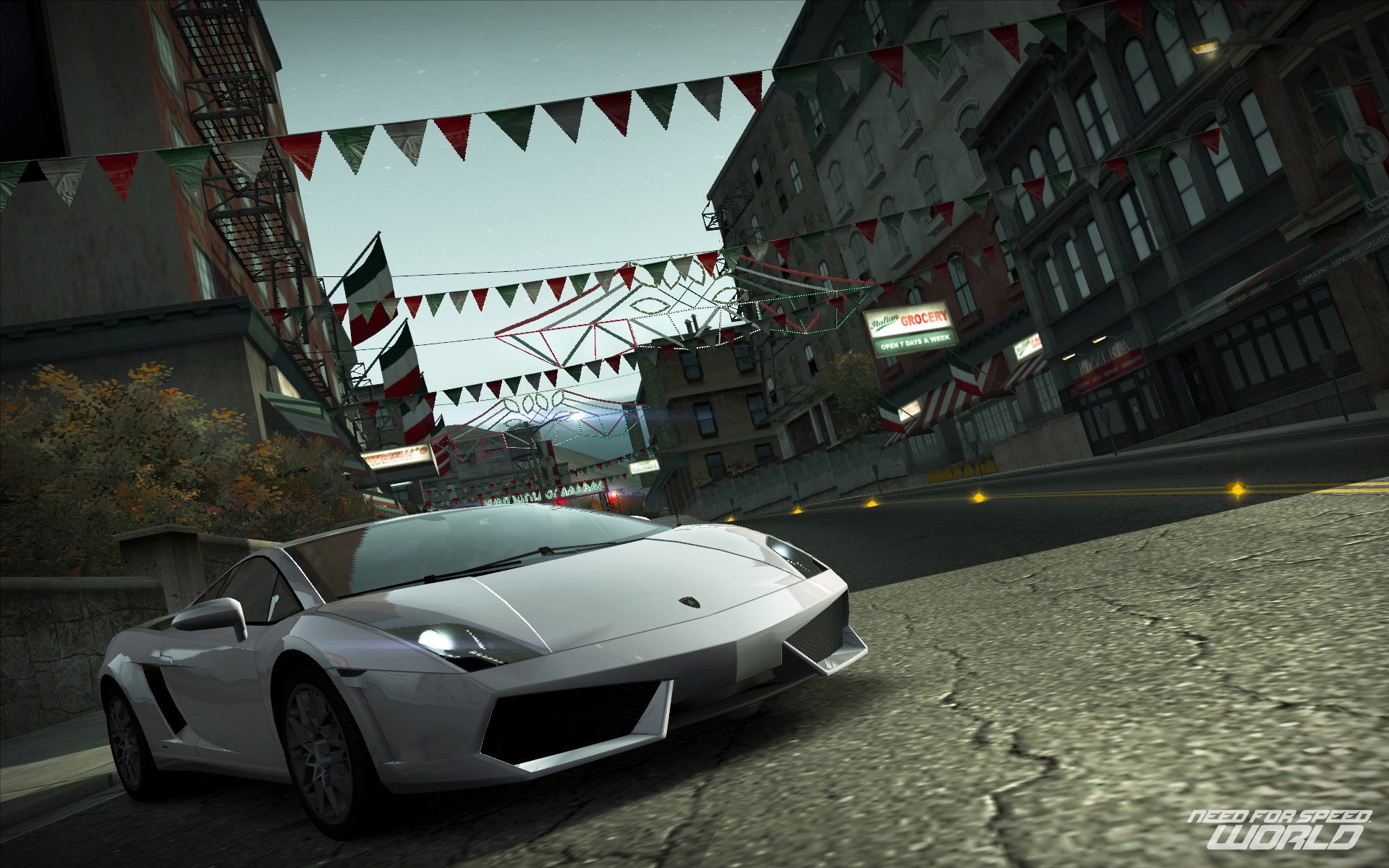 nfs world lamborghini town street