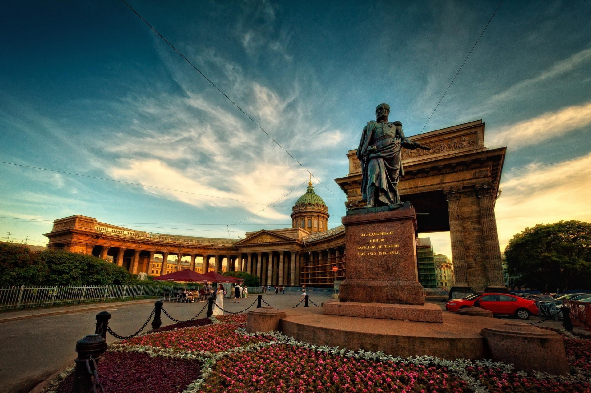 rusia monumento san petersburgo ciudad