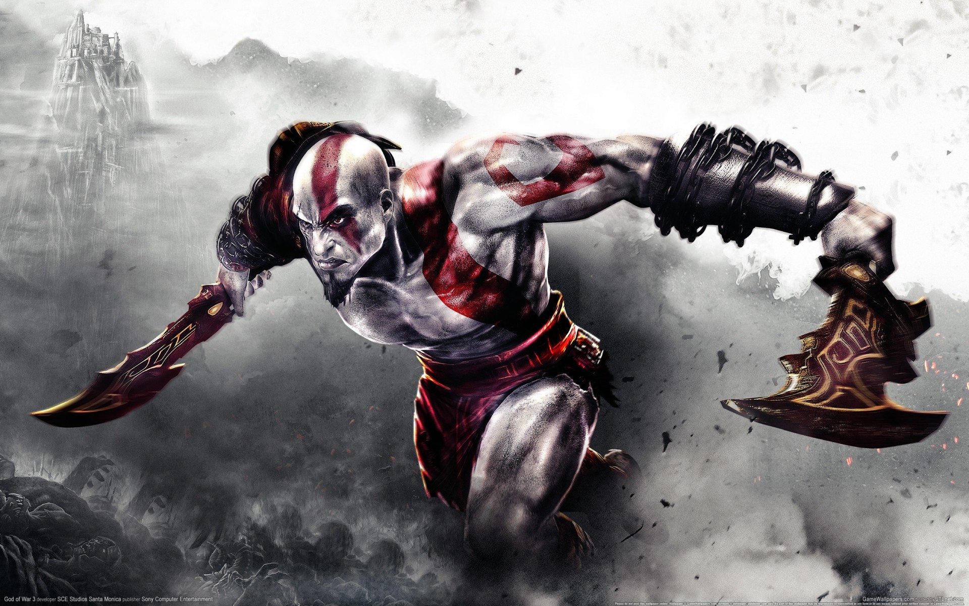 god of war 3 kratos god of war ps3 sony blade