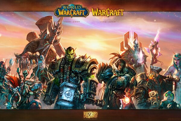 Fantastische Bewohner der Warcraft-Welt