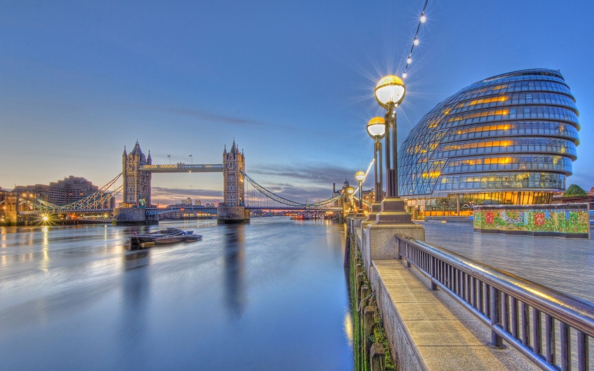 inghilterra tamigi tower bridge municipio