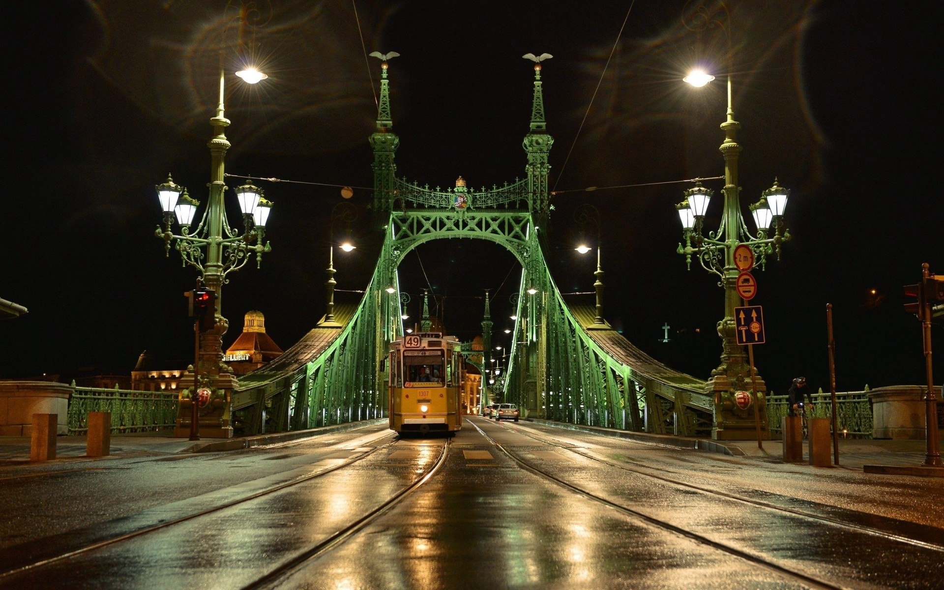 pont budapest nuit