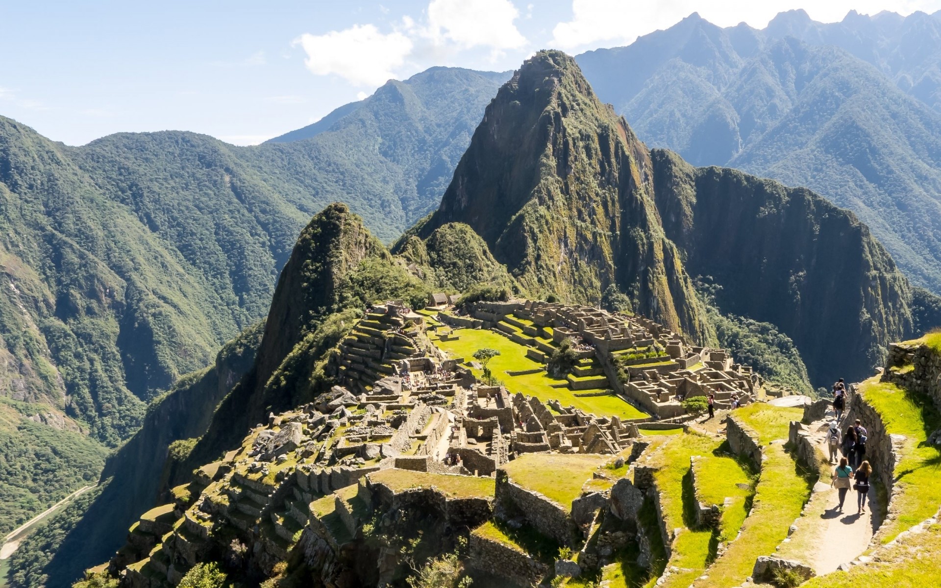 ciudad antigua machu picchu perú ciudad cielo