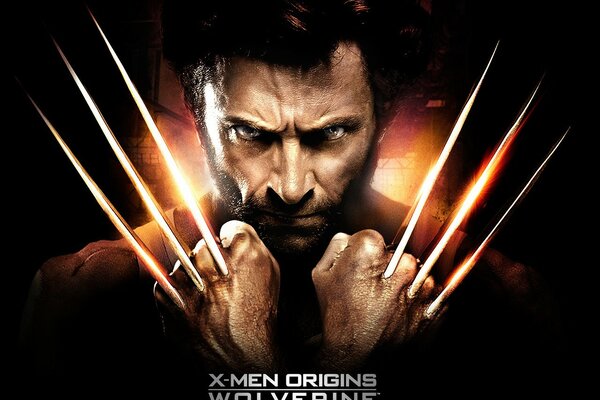 X-Men origins: Wolverine. Plakat do gry