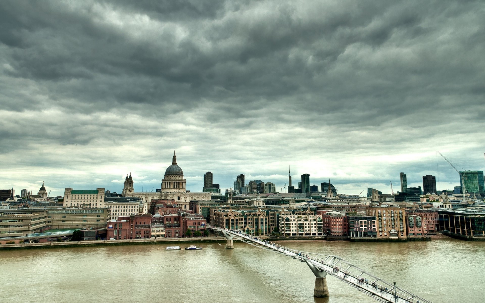 regno unito fiume paesaggio ponte londra urbano città