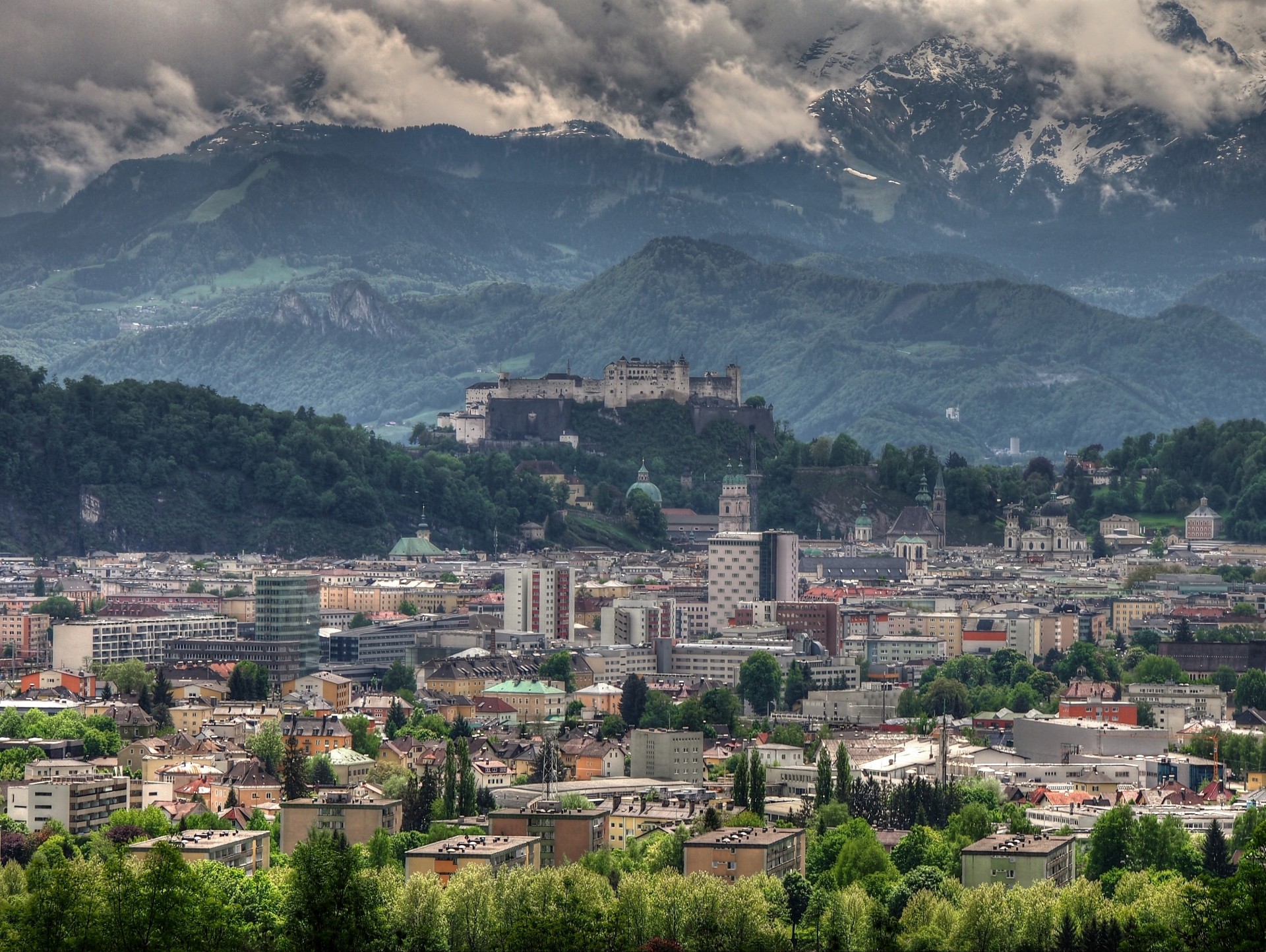 berge salzburg österreich stadt