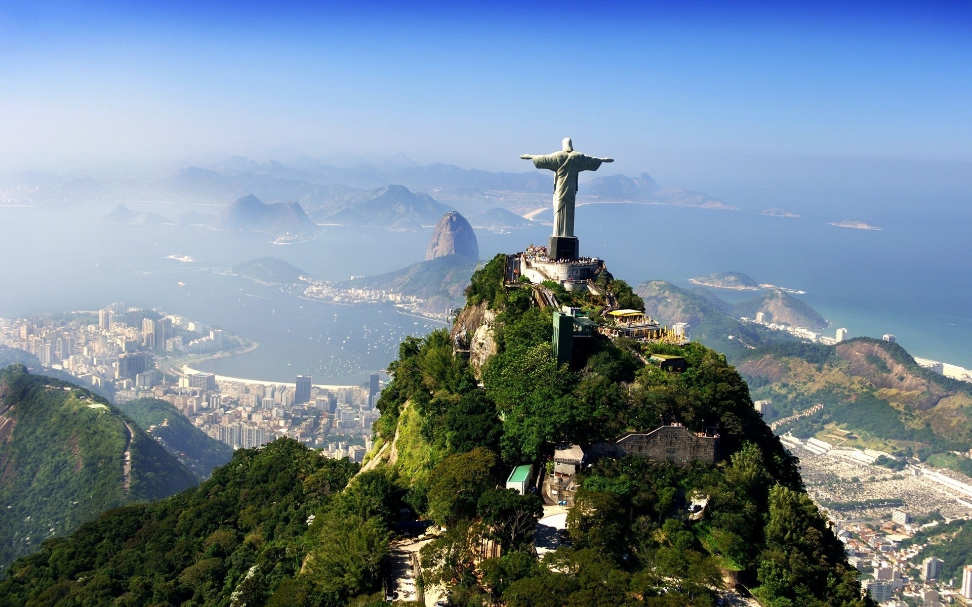 río de janeiro cristo salvador estatua