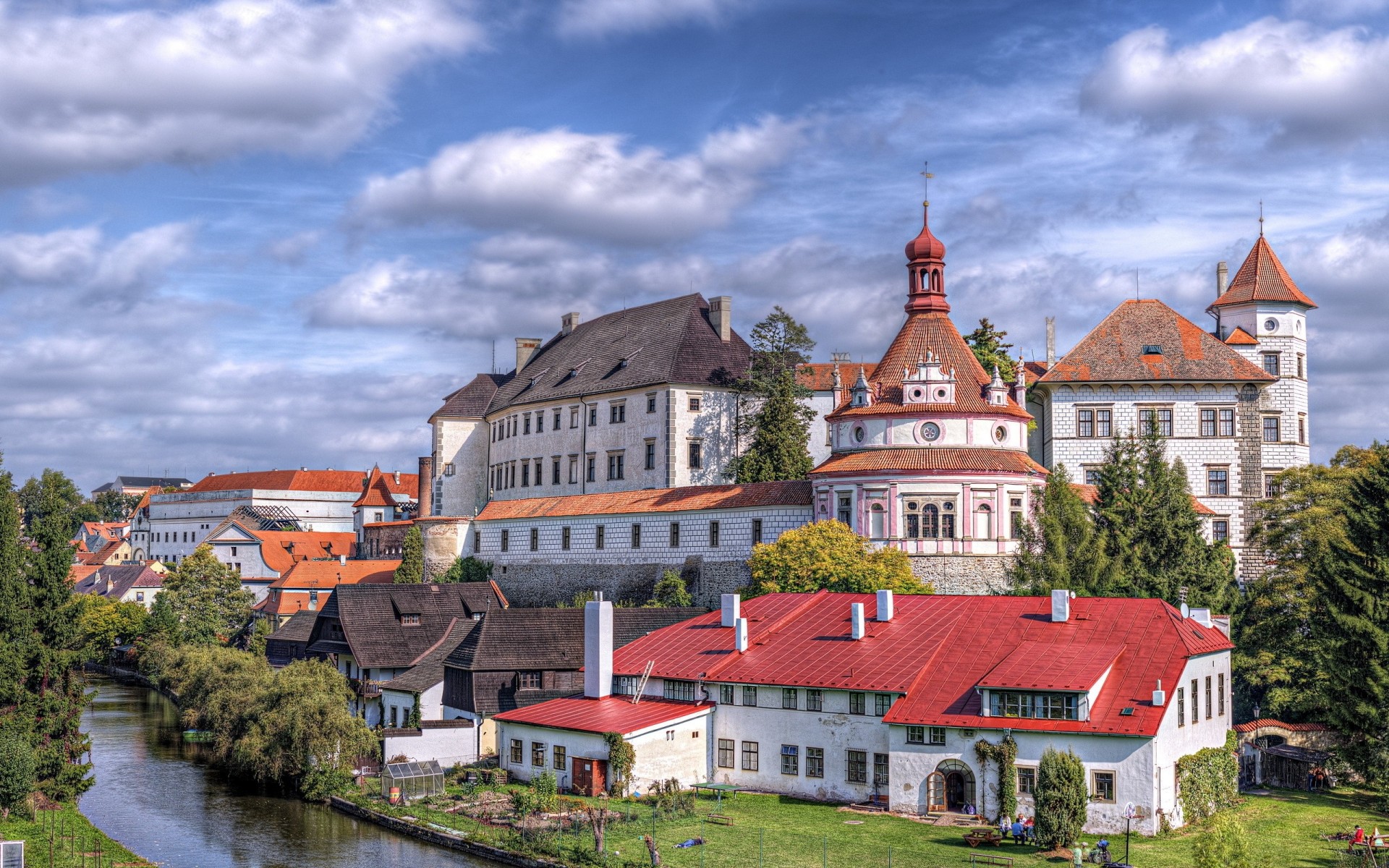 architektur fluss schloss tschechische republik tschechisch republik städte häuser