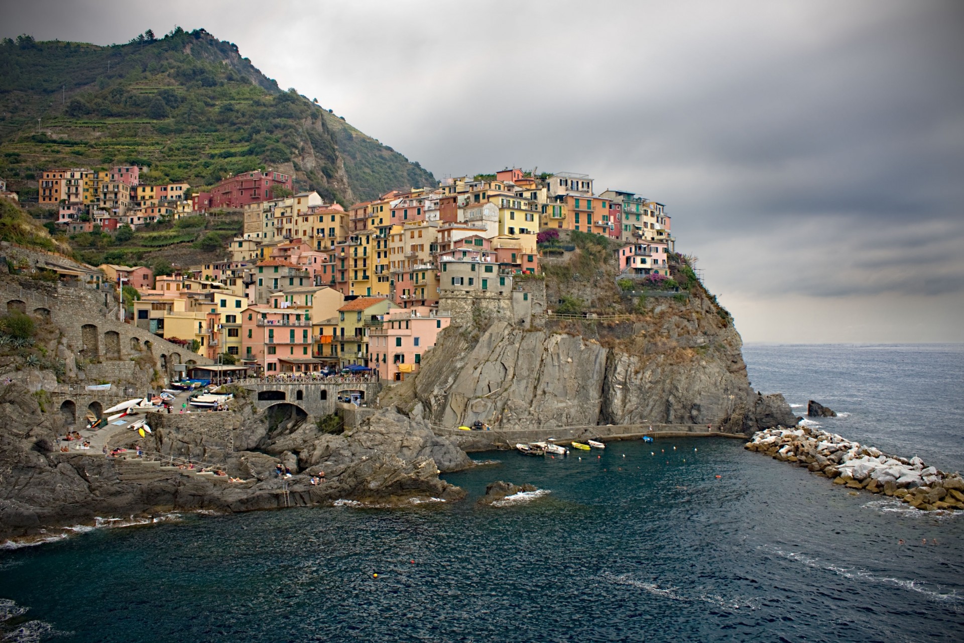 cinque terre лигурия италия манарола