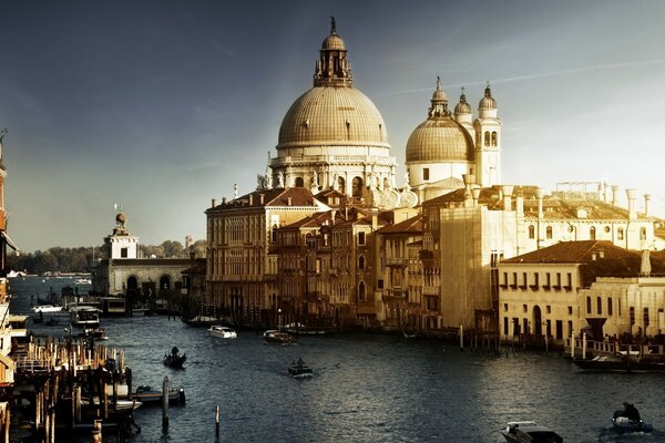 Canaux De Venise. Photographie avec l architecture de l Italie