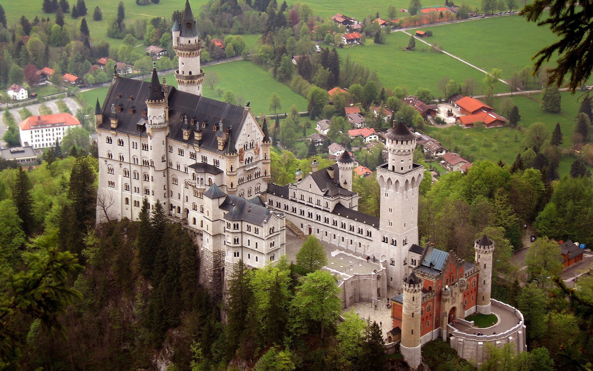 mig-15 neuschwanstein naturaleza árbol castillo reparación ciudad