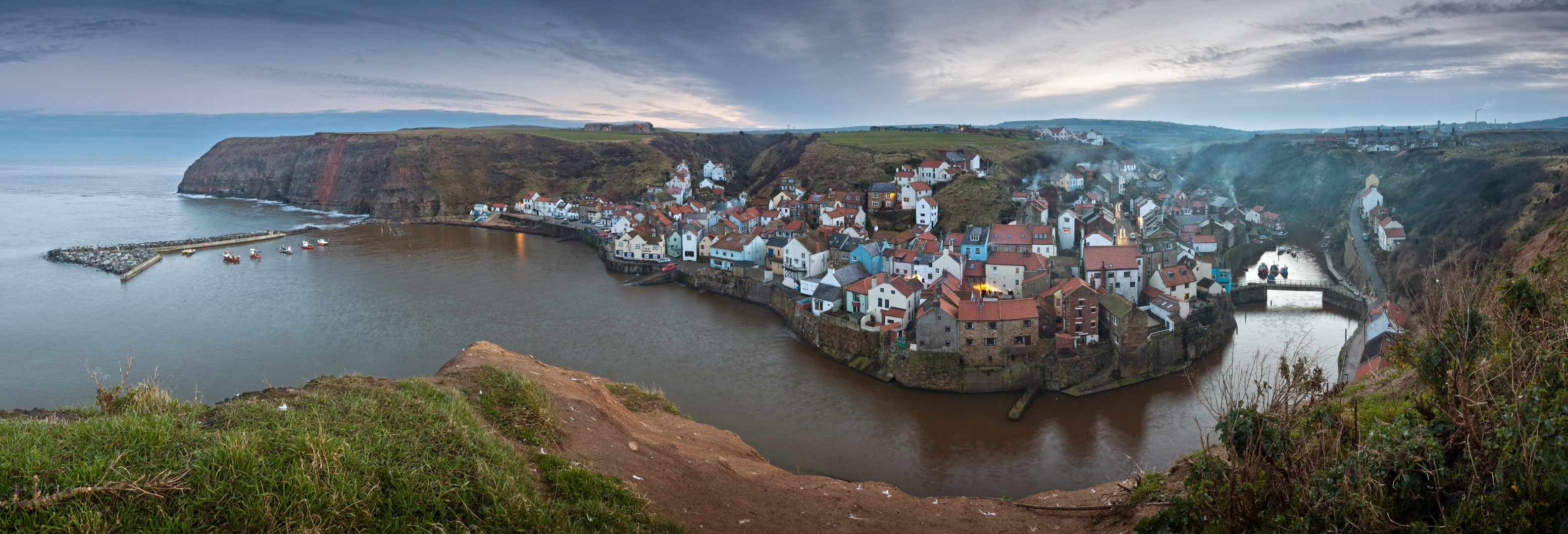 angleterre journée d hiver lou yorkshire du nord