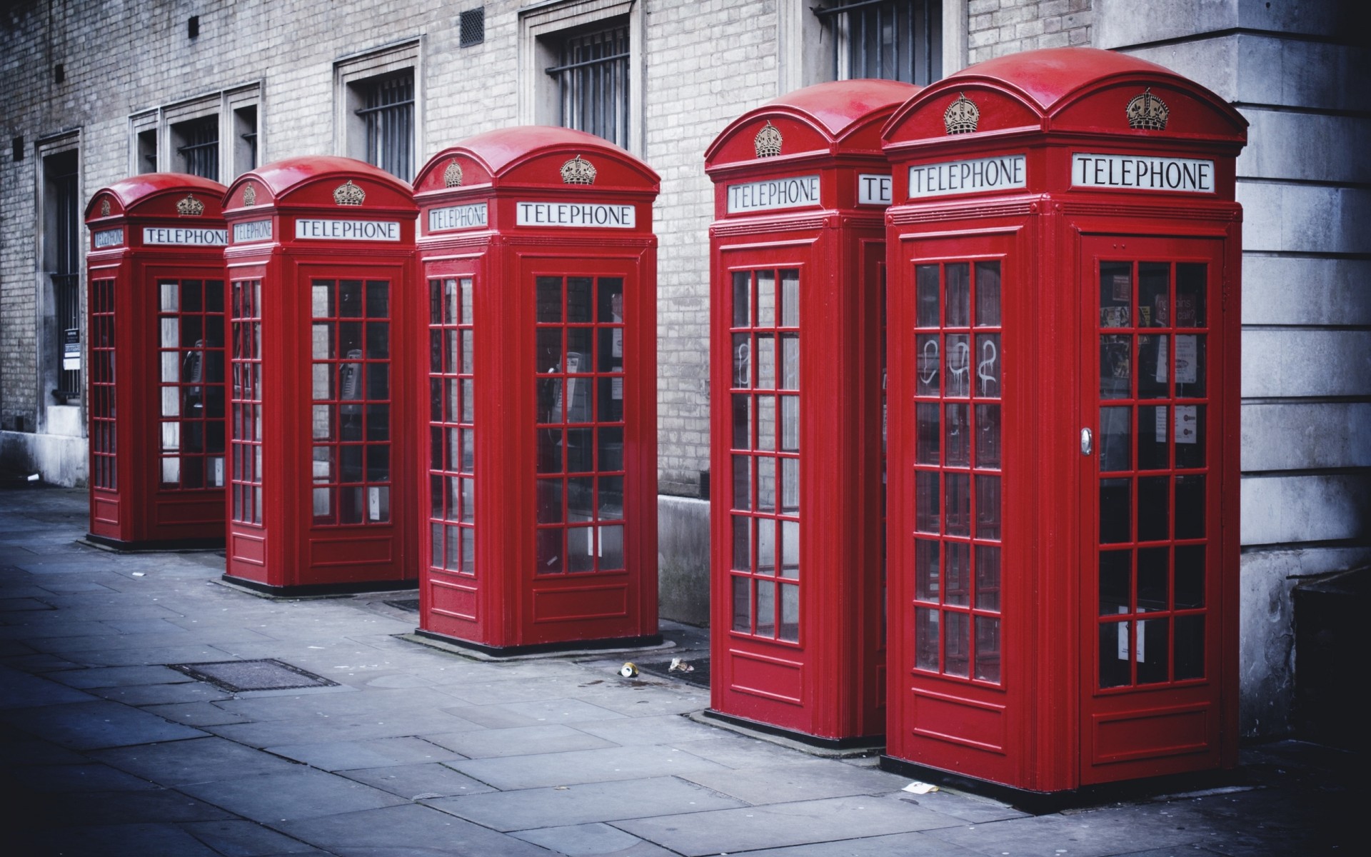 rue angleterre cabine téléphonique londres ville