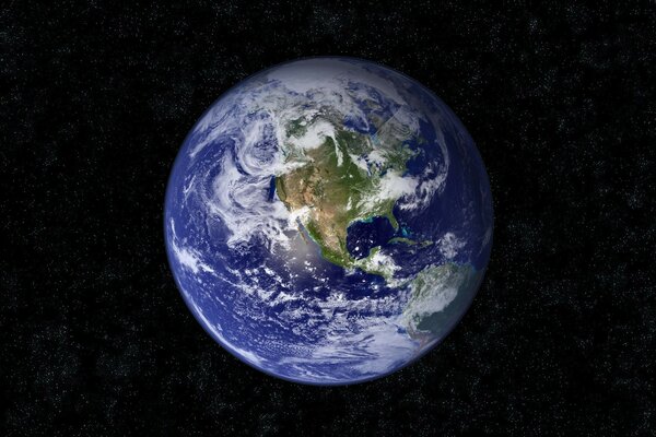 Our planet earth from outer space