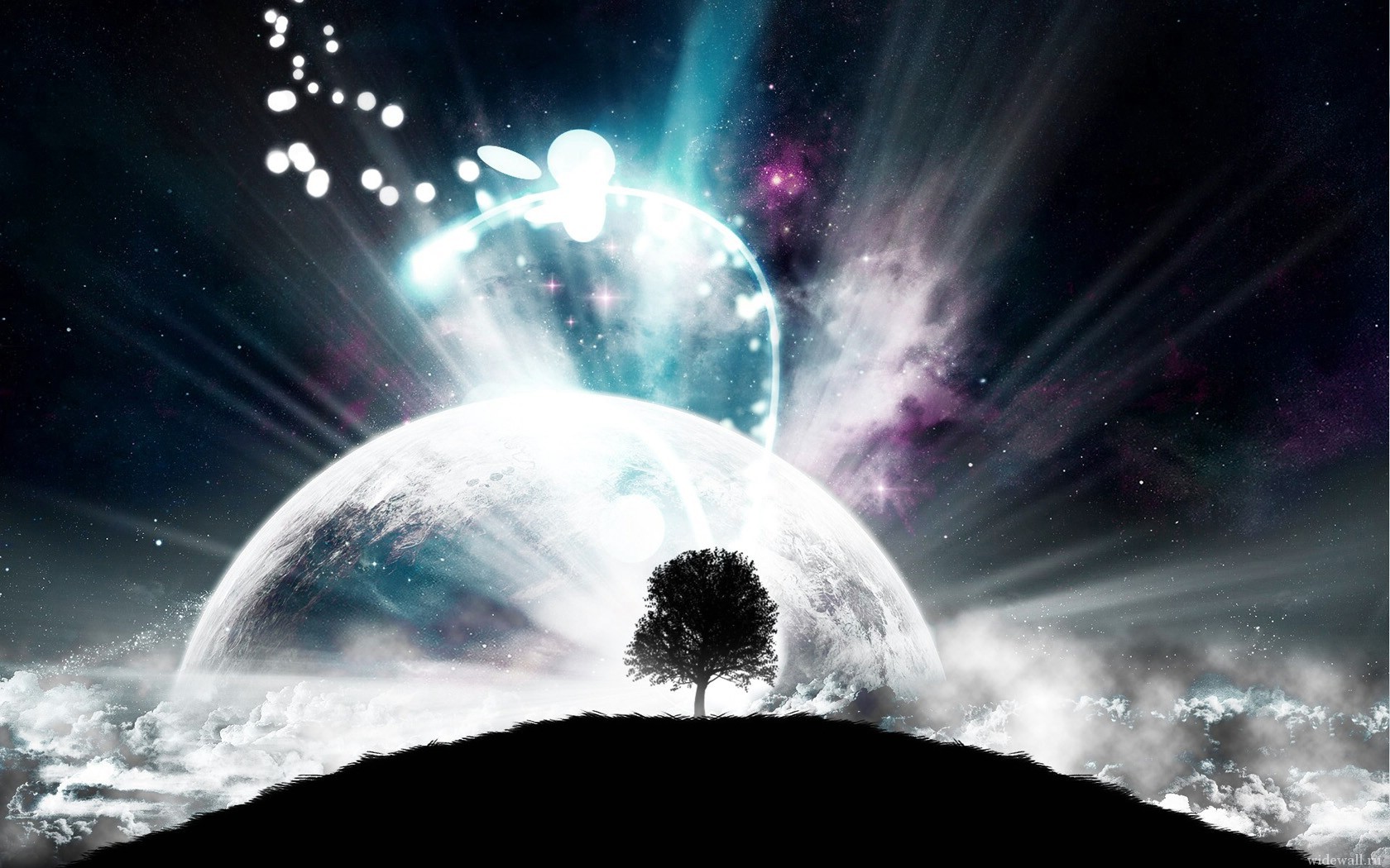 tree planet light