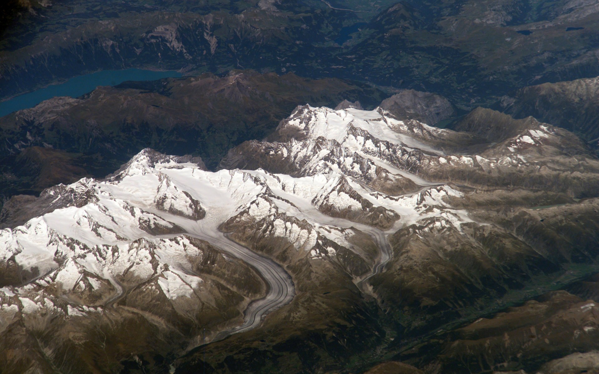 spazio istantanea montagne