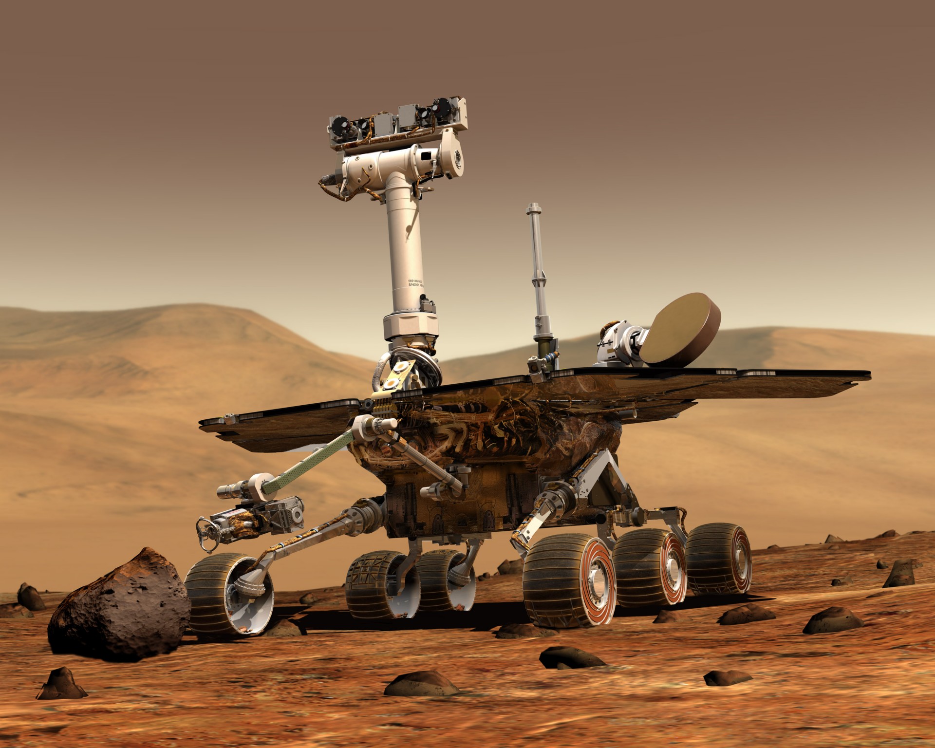 rover mars modell nasa