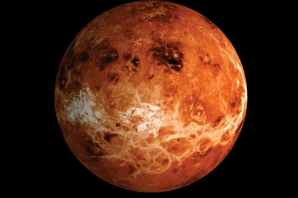 Background of venus, planet venus