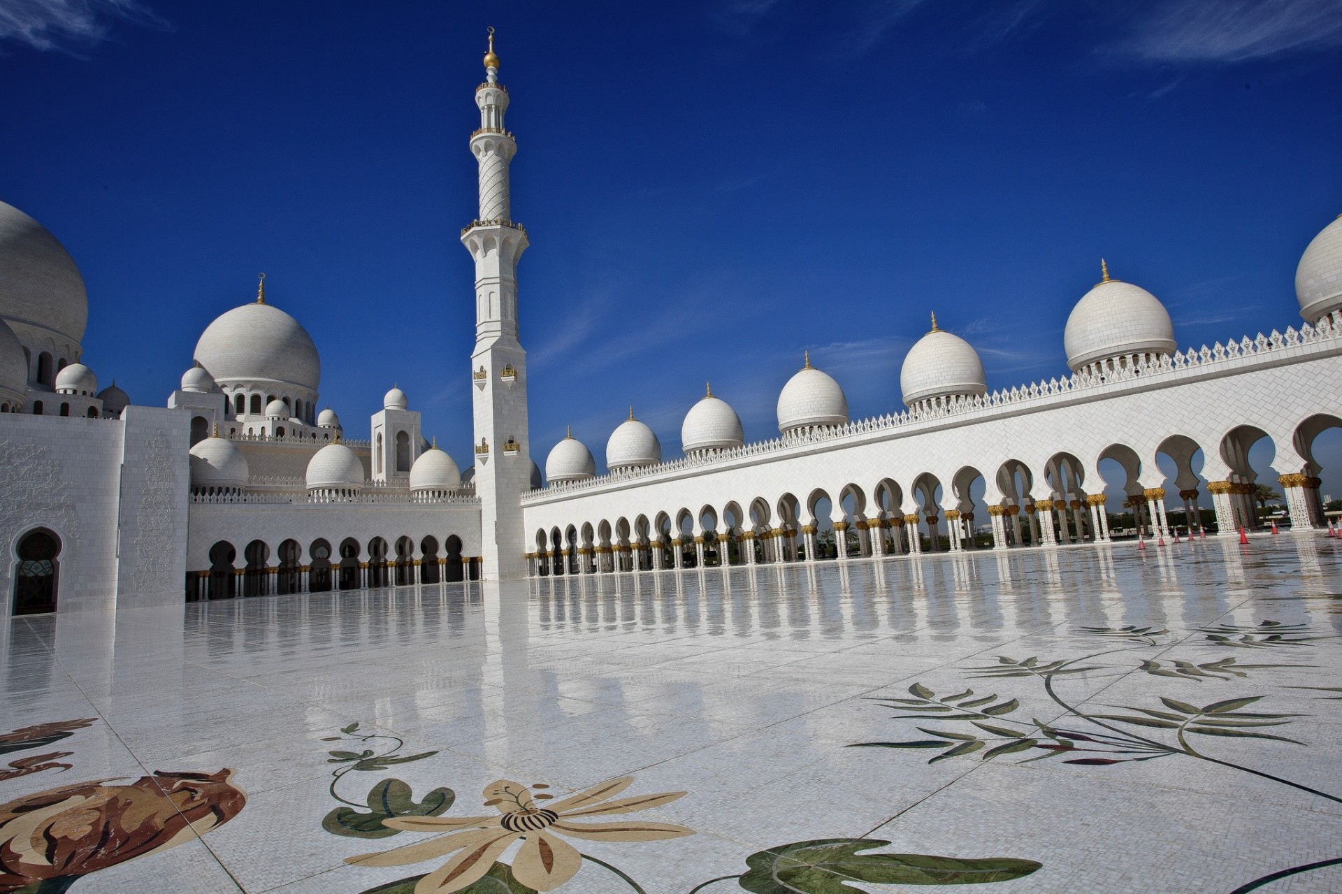 moschee vereinigte arabische emirate abu dhabi scheich-zayed-moschee