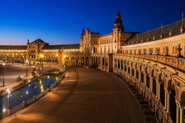 Spanien Sevilla Panorama