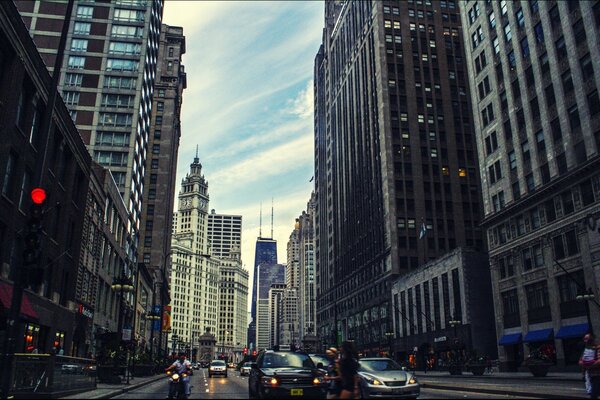 Le centre-ville de Chicago est magnifique sous tous les angles