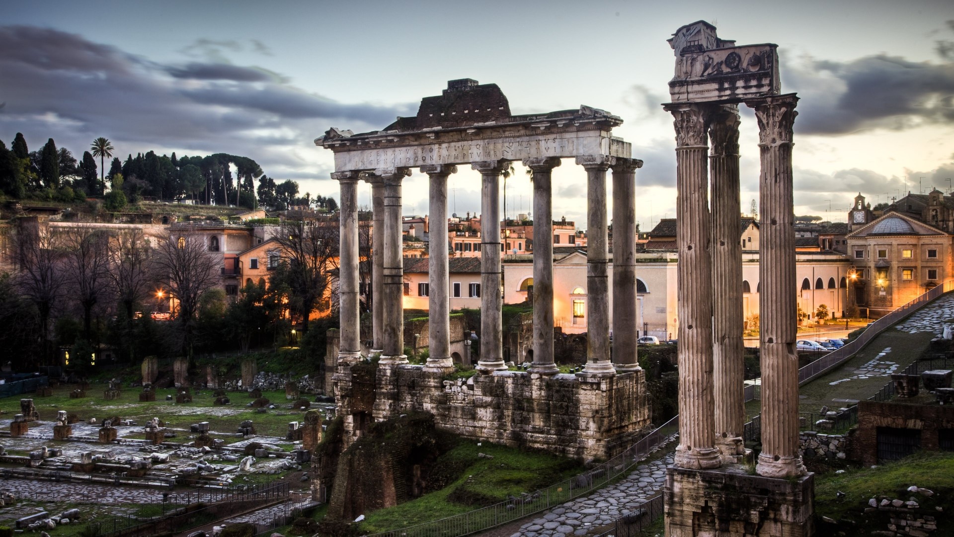 italia ruinas roma