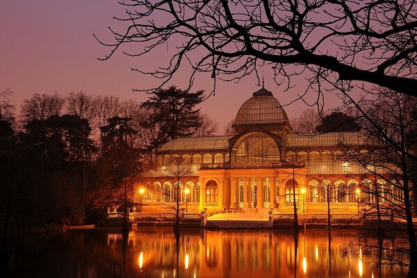 At night, parks have their own special atmosphere